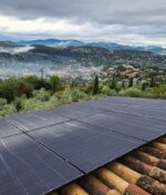 Installation solaire 14 kWc avec onduleur triphasé Huawei à Cabris (06)