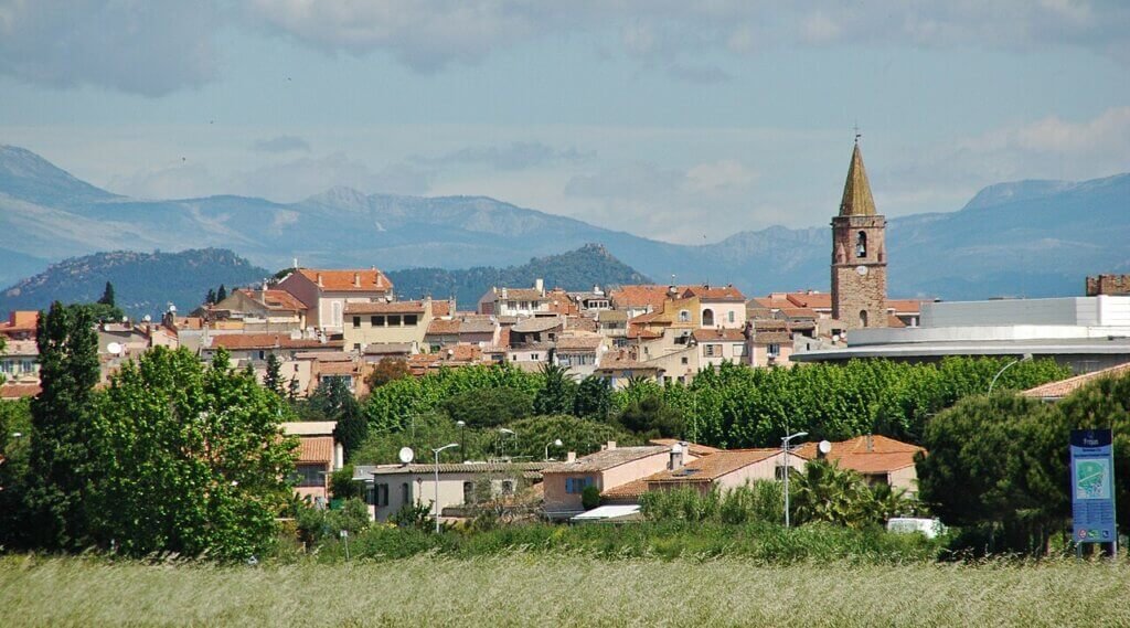 Vue de Fréjus, Var