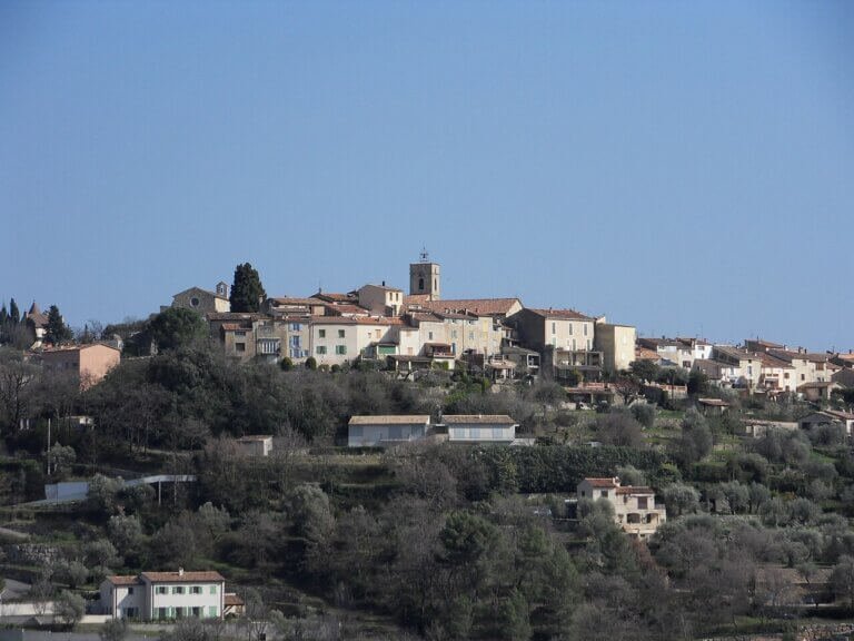 Village de Montauroux dans le Pays de Fayence